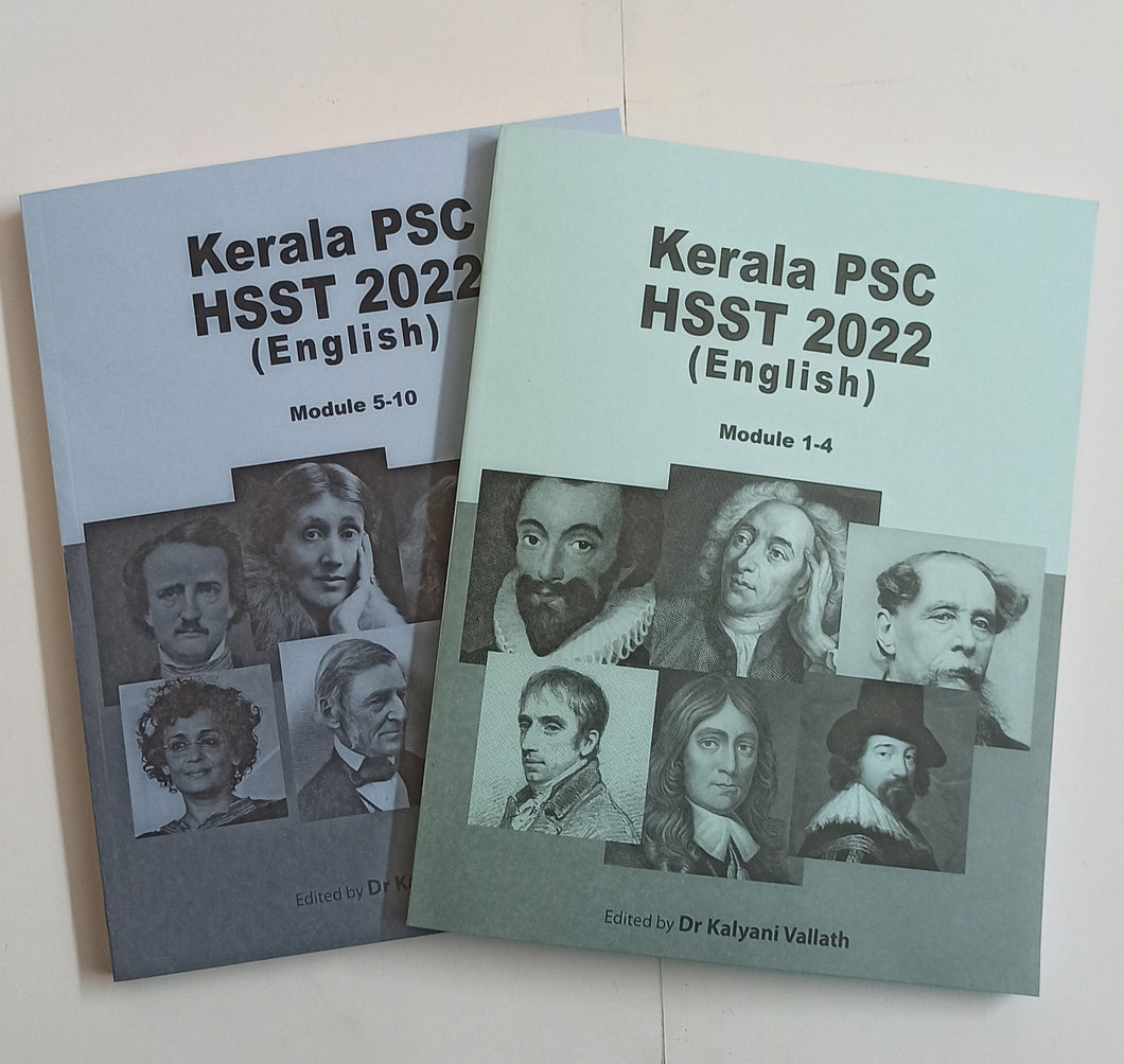 Kerala PSC HSST English 2022